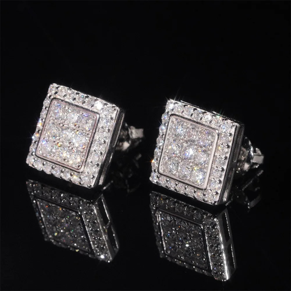 8MM STUD EARRINGS