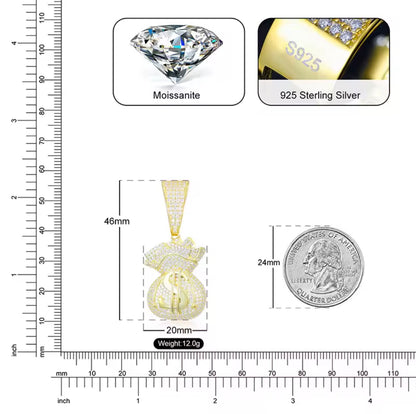 Money Bag Pendant