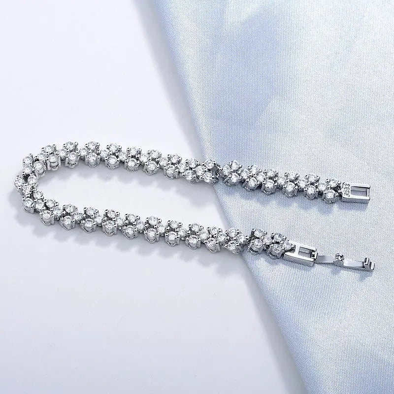 Bridal Bracelet, 14K White Gold