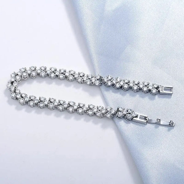 Bridal Bracelet, 14K White Gold