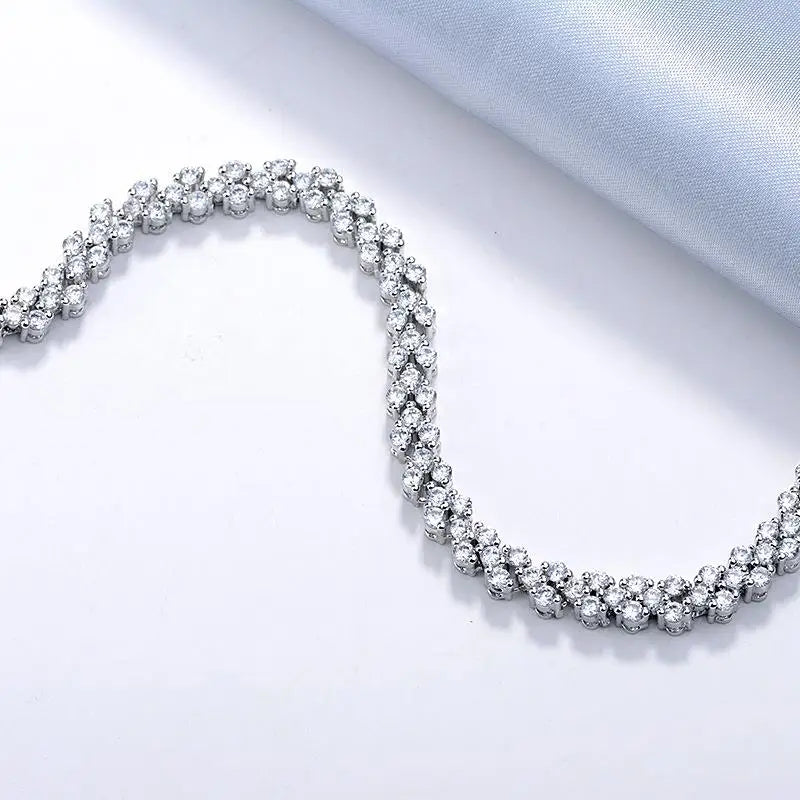 Bridal Bracelet, 14K White Gold