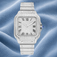 Bust Down VVS Moissanite Watch 40MM