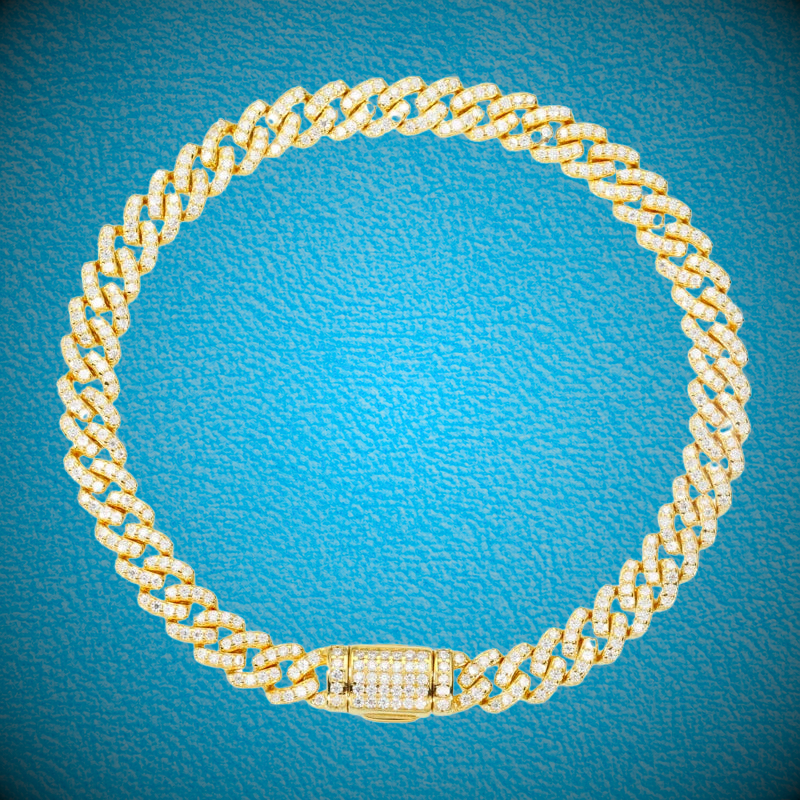 Cuban VVS1 Link Bracelet 6MM