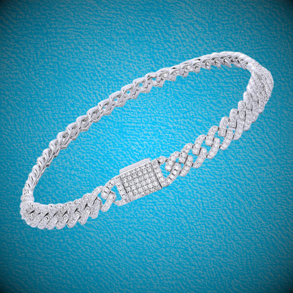 Cuban VVS1 Link Bracelet 6MM