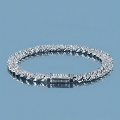 Cuban VVS1 Link Bracelet 8MM
