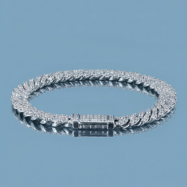 Cuban VVS1 Link Bracelet 8MM