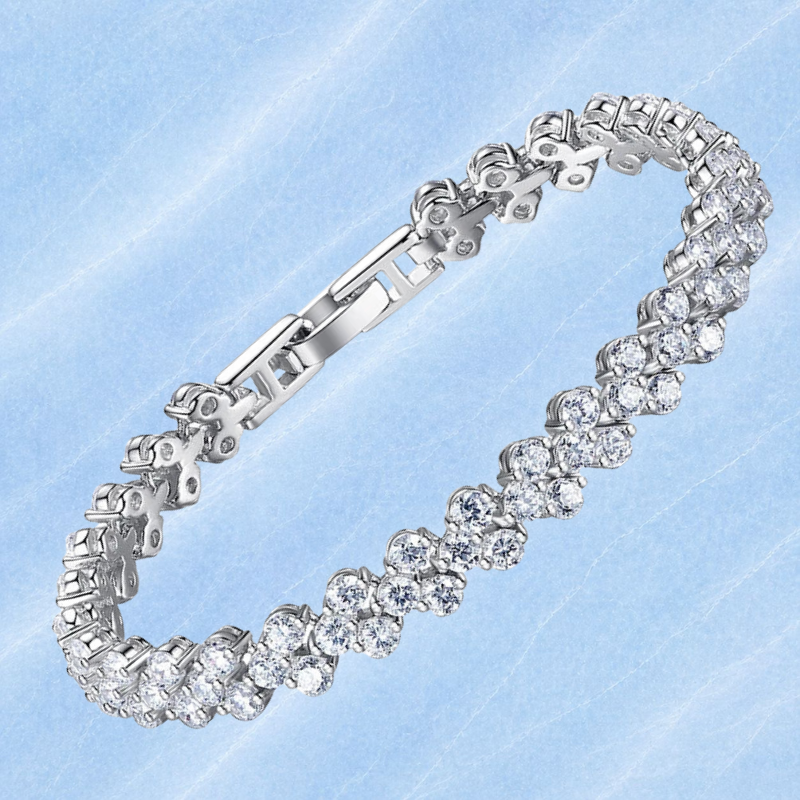 Bridal Bracelet, 14K White Gold