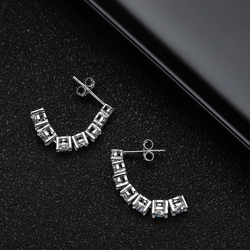 Sparkling Drop Earrings