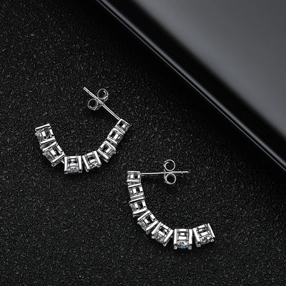 Sparkling Drop Earrings