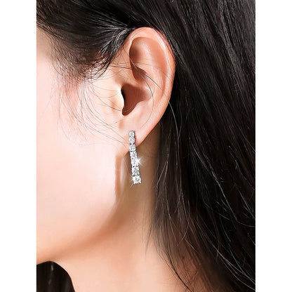 Sparkling Drop Earrings