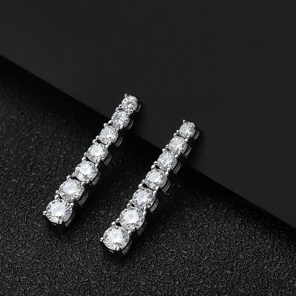 Sparkling Drop Earrings