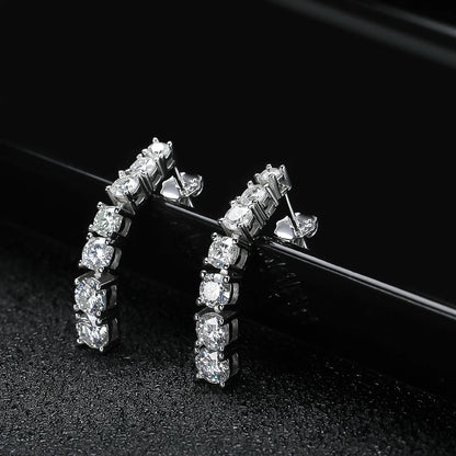 Sparkling Drop Earrings