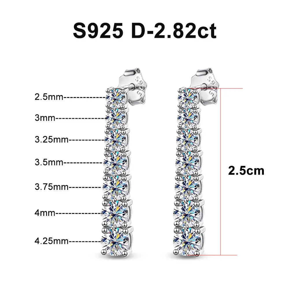 Sparkling Drop Earrings