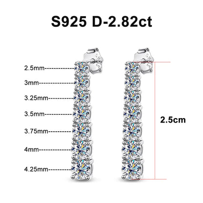 Sparkling Drop Earrings