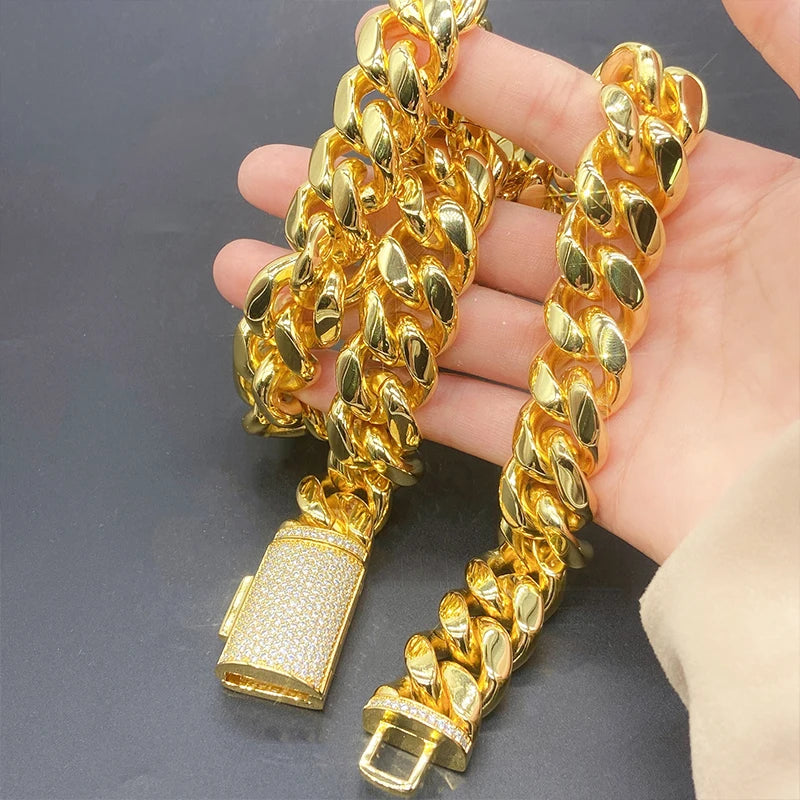 14MM BIG CUBAN CHAIN