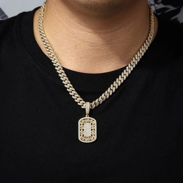 Dollar Military Tag Pendant
