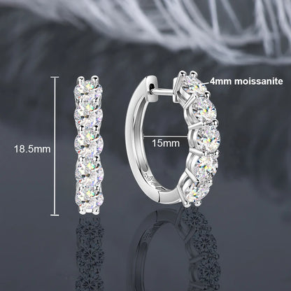 Hoops Stud Earrings