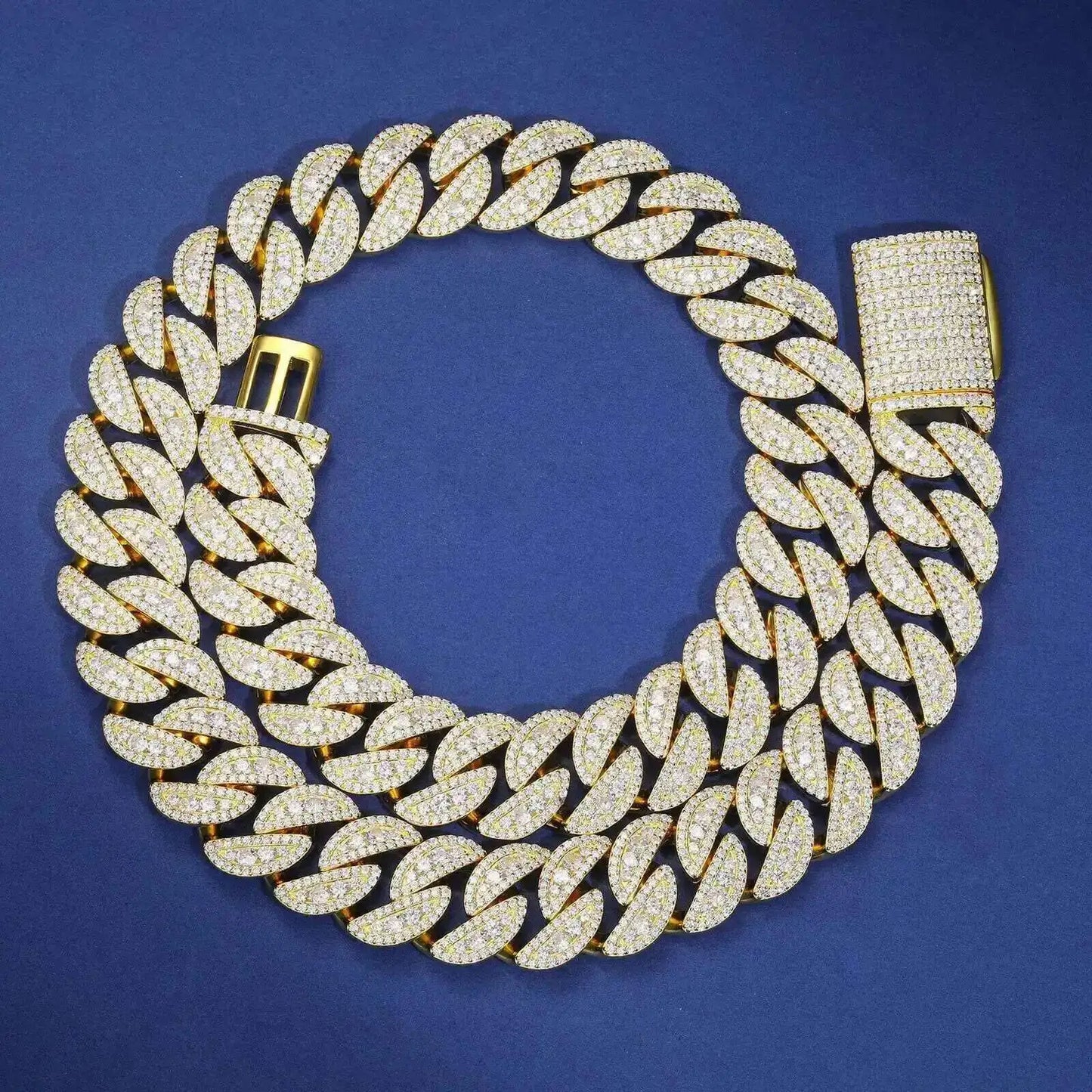 18MM HUGE CUBAN CHAIN, 14K Gold-Plated