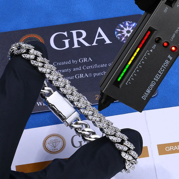 Cuban VVS1 Link Bracelet 8MM