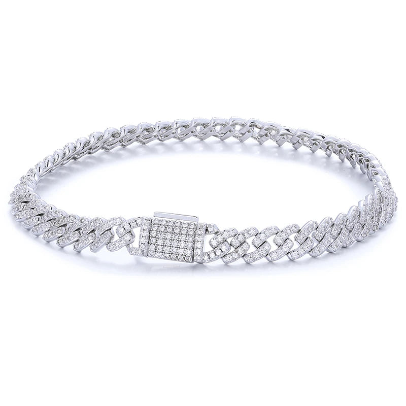Cuban VVS1 Link Bracelet 6MM