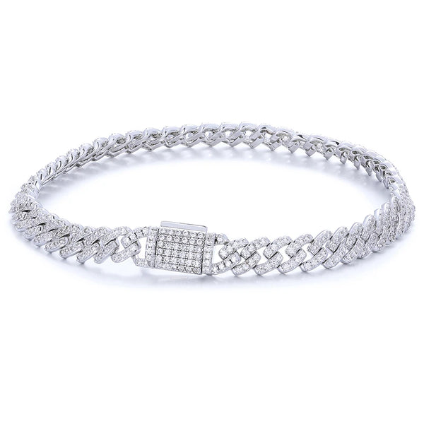 Cuban VVS1 Link Bracelet 6MM