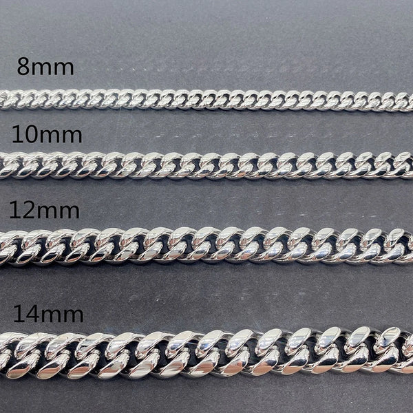 8MM ICE CUBAN CHAIN