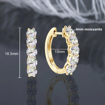 Hoops Stud Earrings