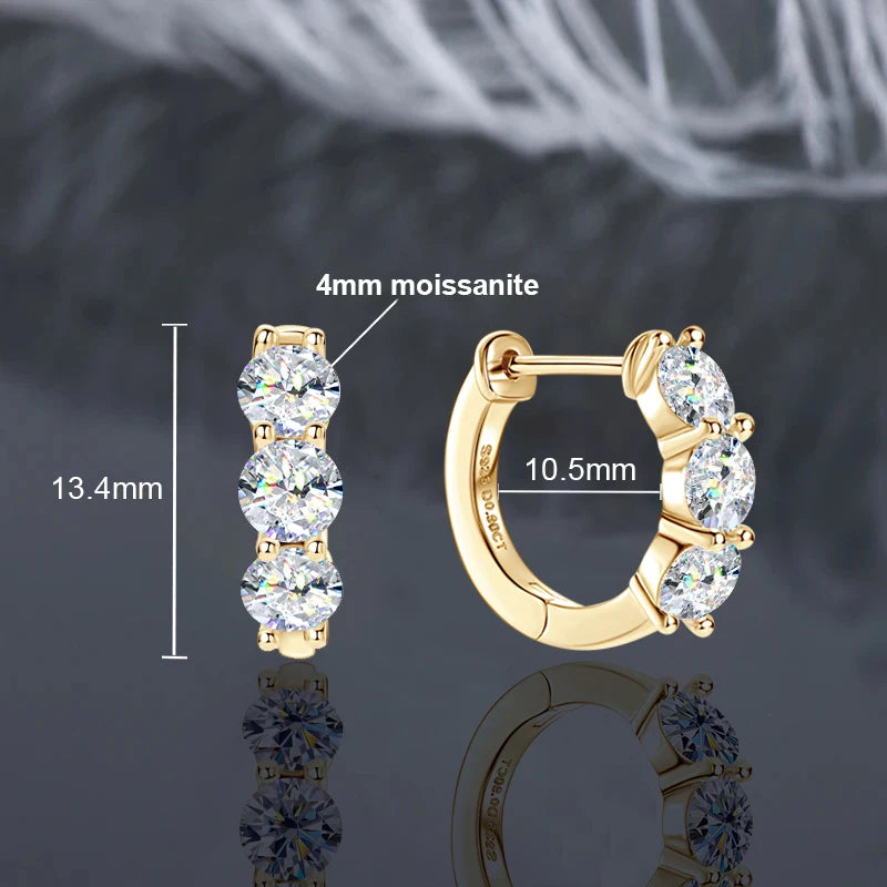 Hoops Stud Earrings