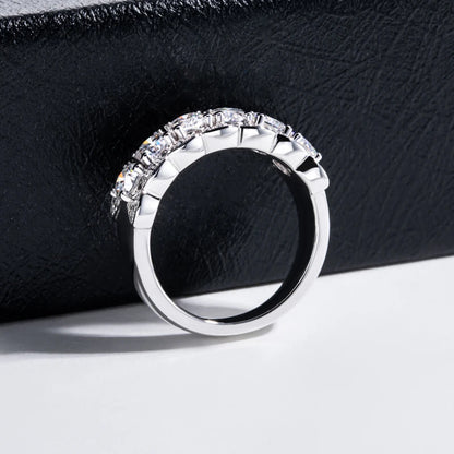 Six Stones Eternity Ring