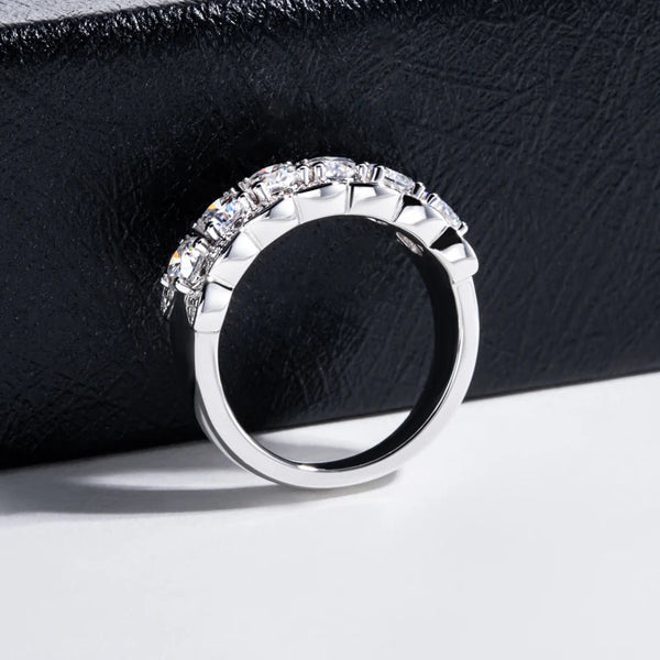 Six Stones Eternity Ring