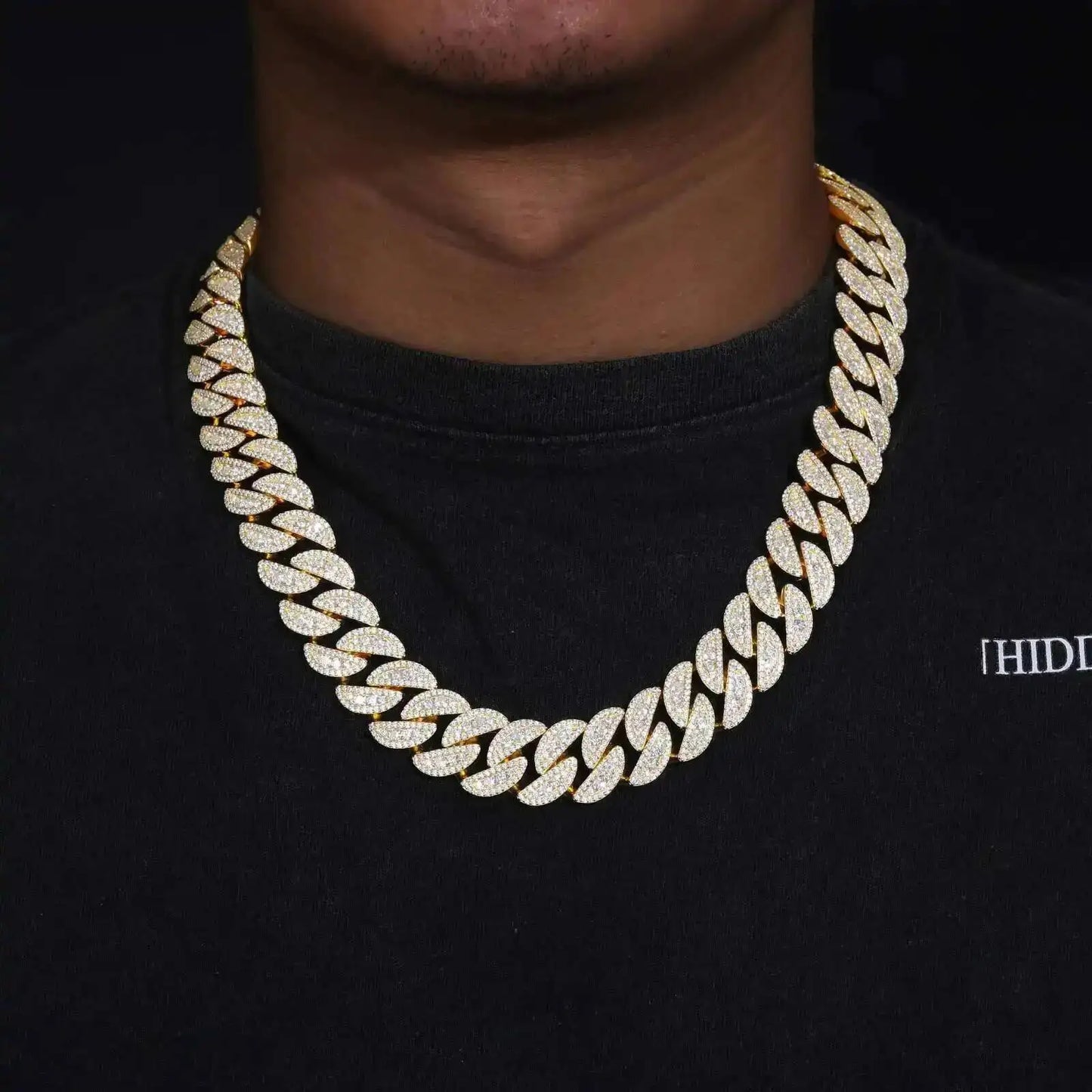 18MM HUGE CUBAN CHAIN, 14K Gold-Plated