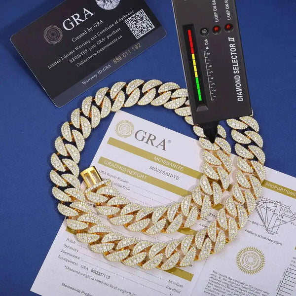 18MM HUGE CUBAN CHAIN, 14K Gold-Plated
