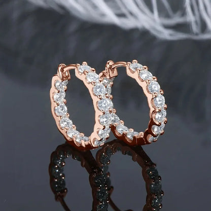Hoops Stud Earrings