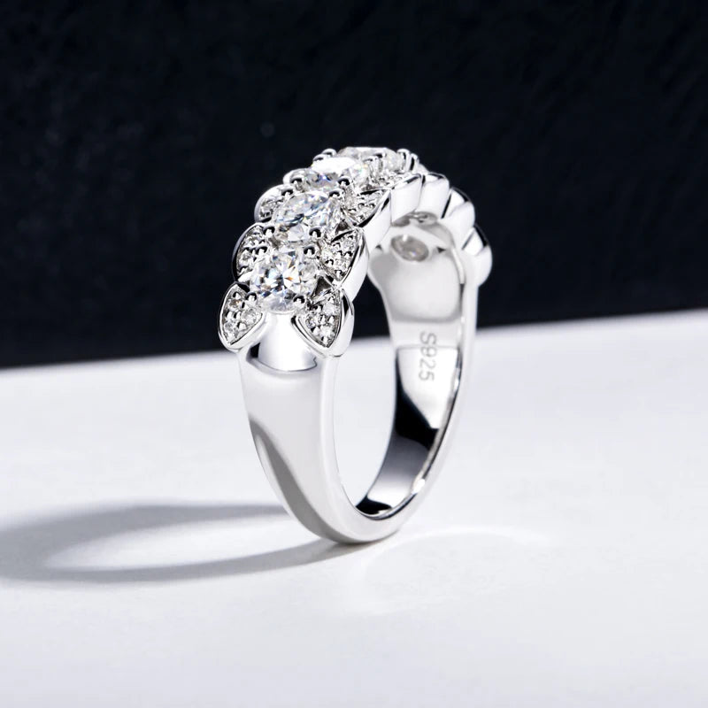 Six Stones Eternity Ring
