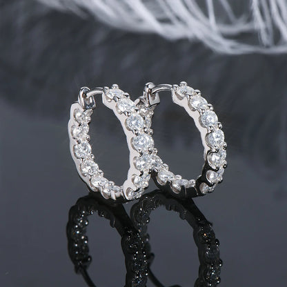 Hoops Stud Earrings