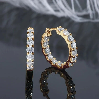Hoops Stud Earrings