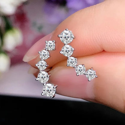 Smile Stud Earrings