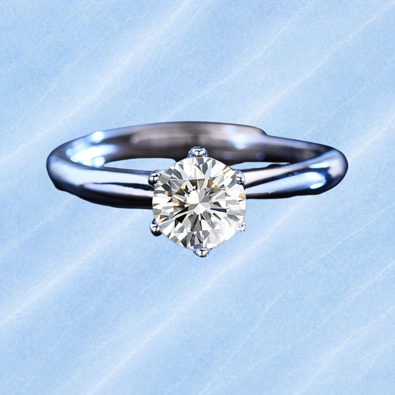 One Size Fits All Ring 1ct, 18k Gold-Plated
