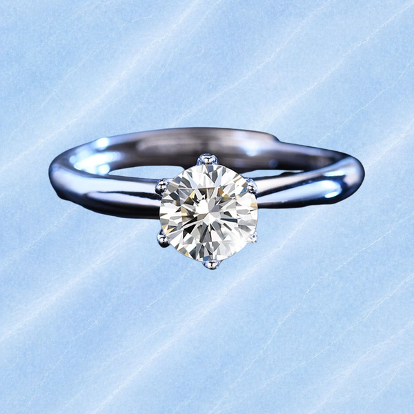 One Size Fits All Ring 1ct, 18k Gold-Plated