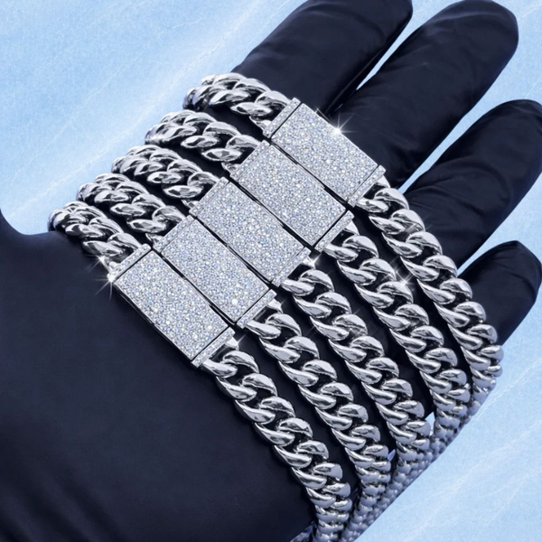 8MM ICE CUBAN CHAIN