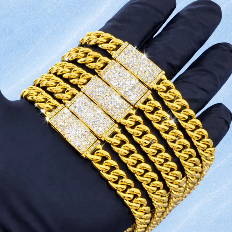 8MM ICE CUBAN CHAIN