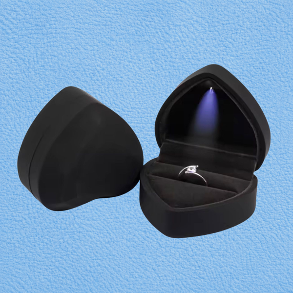 Heart LED Ring / Earring Box