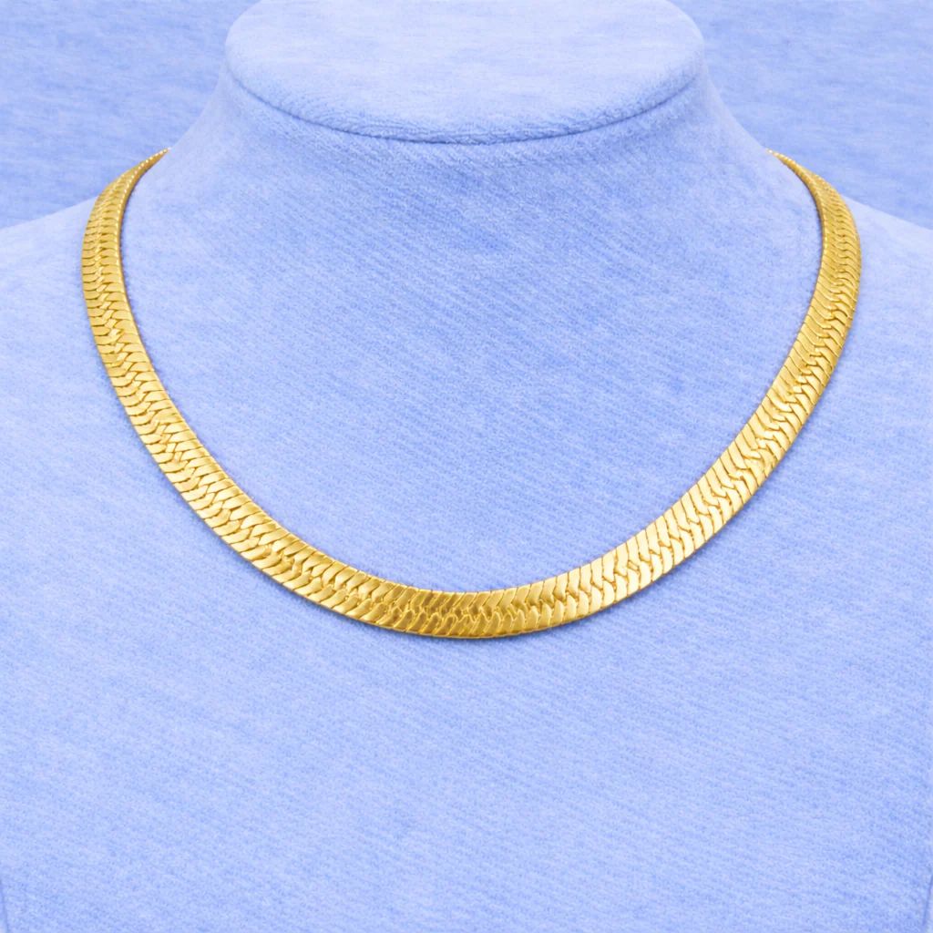 5MM LUXURY CHAIN, 18k Gold-Plated