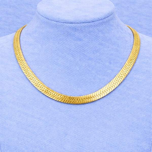 5MM LUXURY CHAIN, 18k Gold-Plated