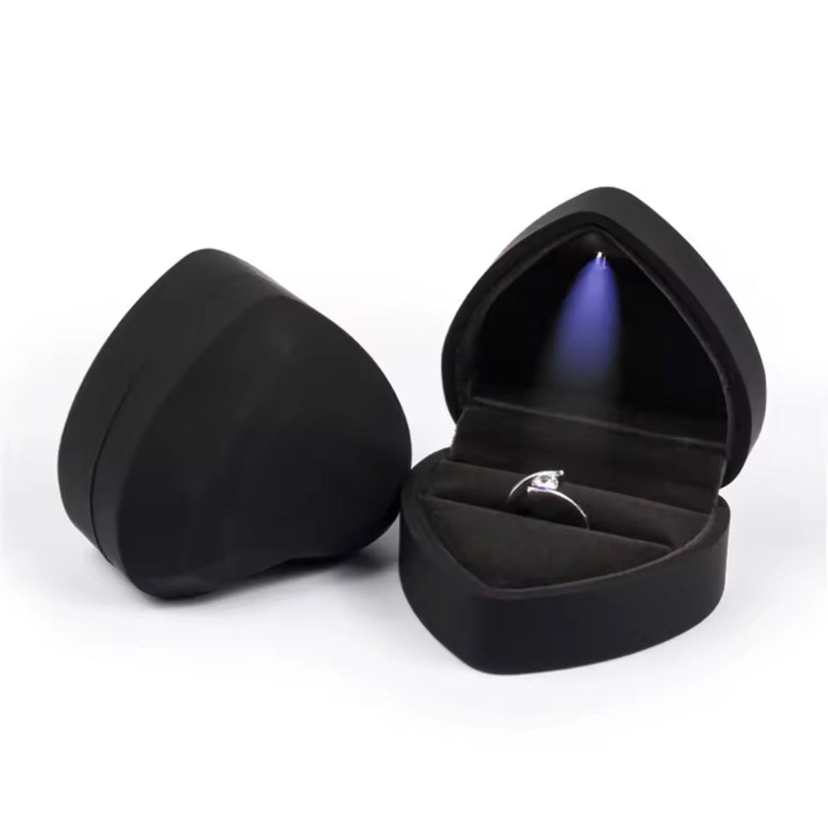 Heart LED Ring / Earring Box