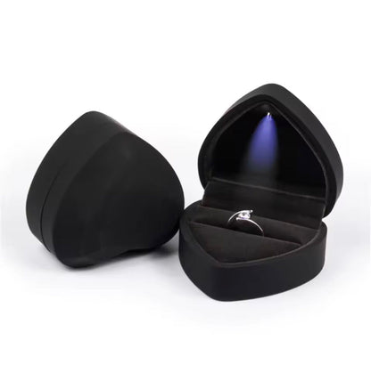 Heart LED Ring / Earring Box
