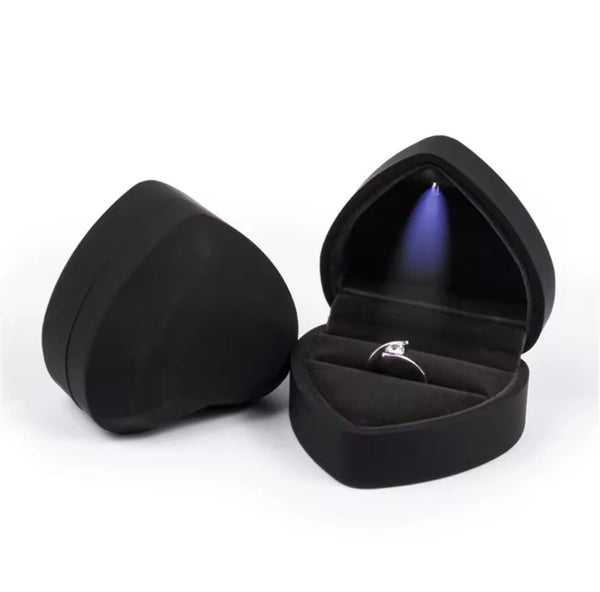 Heart LED Ring / Earring Box