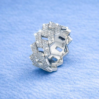 CUBAN RING, 18K Gold Plated
