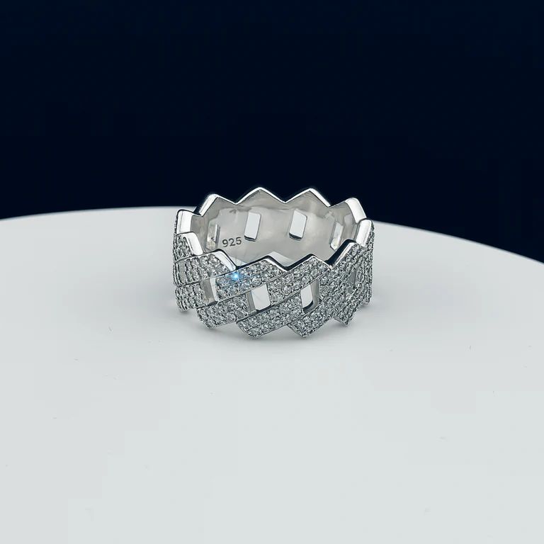 CUBAN RING, 18K Gold Plated