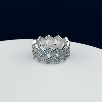 CUBAN RING, 18K Gold Plated